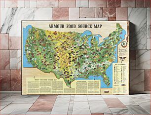 Πίνακας, Armour food source map