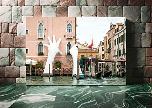 Πίνακας, Art Installation in Venice Εγκατάσταση τέχνης στη Βενετία