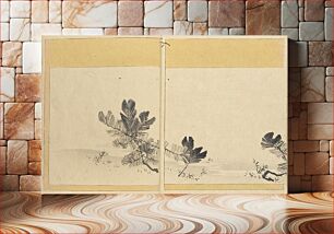 Πίνακας, Art Painting Manual, no. 134 by Kikuchi Yosai, Kawanabe Kyosai and Shibata Zeshin