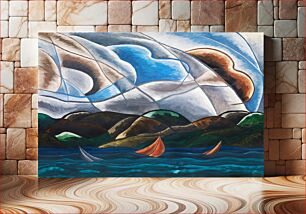 Πίνακας, Arthur Dove's Clouds and Water (1930)