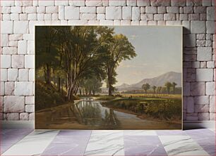 Πίνακας, Artist's Brook, Conway meadows, Chocorua in distance, Moar Mountain on right