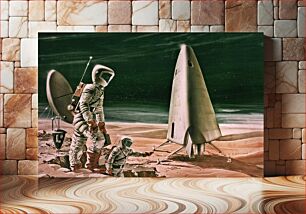 Πίνακας, Artist's conception of the Mars Excursion Module (MEM) proposed in a NASA Study in 1964