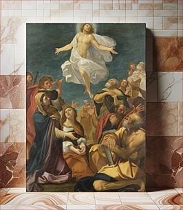 Πίνακας, Ascension of Christ by Giacomo Cavedone