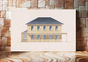 Πίνακας, Ashridge: Elevation of Classical Lodge