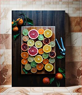 Πίνακας, Assorted Citrus Fruit Ποικιλία εσπεριδοειδών
