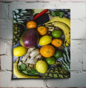 Πίνακας, Assorted Fruits and Vegetables Ποικιλία φρούτων και λαχανικών
