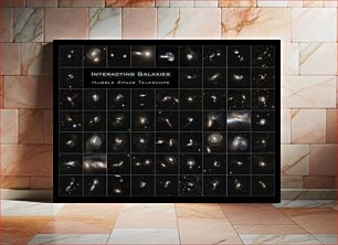 Πίνακας, Astronomy textbooks typically present galaxies as staid, solitary, and majestic island worlds of glittering stars