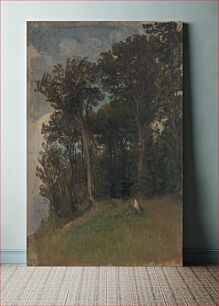 Πίνακας, At the edge of a forest by Friedrich Carl von Scheidlin