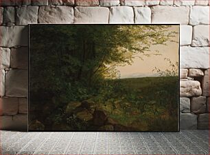Πίνακας, At the Edge of the Forest by August Heinrich