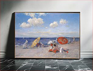 Πίνακας, At the Seaside by William Merritt Chase