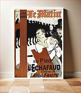 Πίνακας, Au Pied de l’Echafaud (1893) by Henri de Toulouse–Lautrec