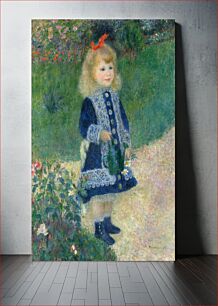 Πίνακας, Auguste Renoir - A Girl with a Watering Can