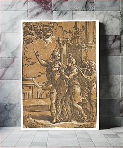 Πίνακας, Augustus and the Tiburtine Sibyl by Antonio Da Trento