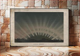 Πίνακας, Aurora borealis, as observed March 1, 1872, at 9h. 25m. P.M