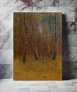 Πίνακας, Autumn forest by László Mednyánszky