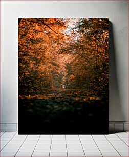 Πίνακας, Autumn Forest Path Φθινοπωρινό δασικό μονοπάτι