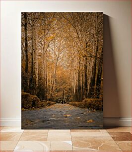 Πίνακας, Autumn Forest Pathway Φθινοπωρινό δασικό μονοπάτι