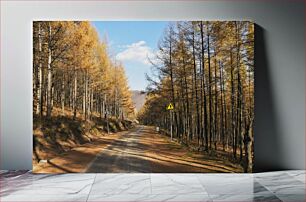 Πίνακας, Autumn Forest Road Φθινοπωρινός Δάσος