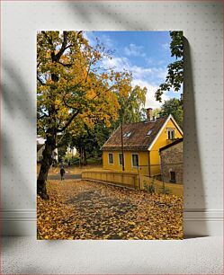 Πίνακας, Autumn in a Small Town Φθινόπωρο σε μια μικρή πόλη