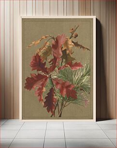 Πίνακας, Autumn leaves, no. 1 / after Mrs. E.T. Fisher