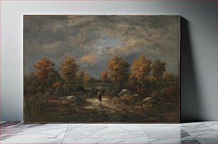Πίνακας, Autumn: The Woodland Pond