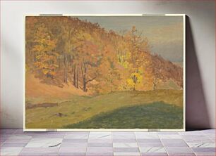 Πίνακας, Autumn Woods, Frederic Edwin Church