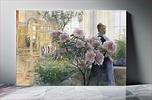 Πίνακας, Azalea (1906) by Carl Larsson