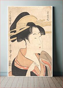 Πίνακας, Azumaya no Hana by Utamaro Kitagawa (1754–1806)
