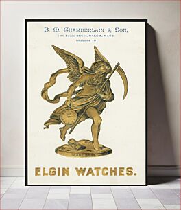 Πίνακας, B. M. Chamberlain & Son, Elgin watches