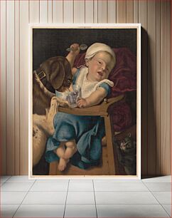 Πίνακας, Baby in trouble (1869) by L. Prang & Co