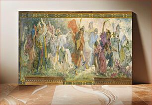 Πίνακας, (Bacchanale Revel, Pan and Procession), Louis Schaettle