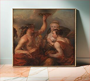Πίνακας, Bacchus, Ceres and Venus by Cornelis Schut