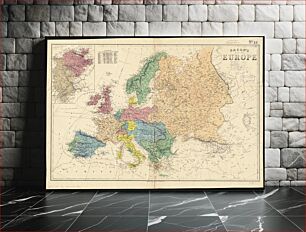 Πίνακας, Bacon's map of Europe