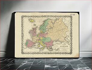 Πίνακας, Bacon's map of Europe