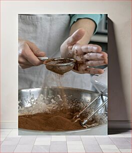 Πίνακας, Baking Preparation with Cocoa Προετοιμασία ψησίματος με κακάο