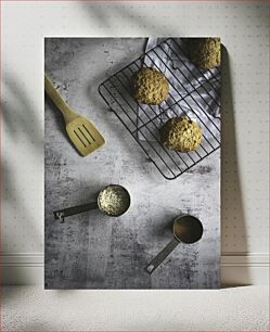 Πίνακας, Baking Scene with Cookies Σκηνή ψησίματος με μπισκότα