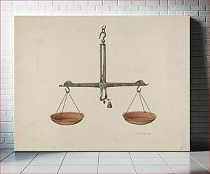 Πίνακας, Balance Scales (ca. 1940) by William Kieckhofel