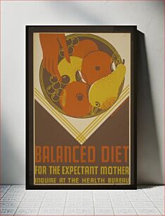 Πίνακας, Balanced diet for the expectant mother Inquire at the Health Bureau