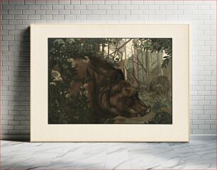 Πίνακας, Baloo in the forest