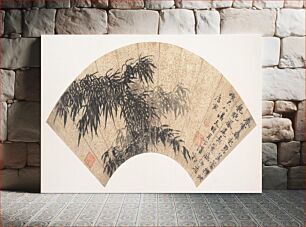 Πίνακας, Bamboo in a spring thunderstorm after Tang Yin