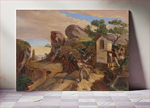 Πίνακας, Bandit ambush, František Belopotocky