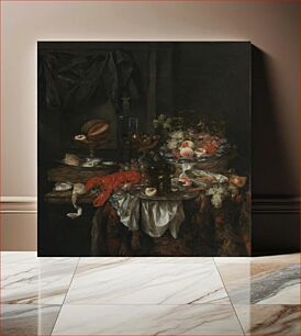 Πίνακας, Banquet Still Life by Abraham van Beyeren