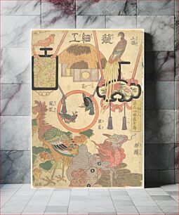 Πίνακας, Basketry Work: By the Craftsman Ichida Shōshichirō of Naniwa (Kagosaiku Naniwa saikujin Ichida Shōshichirō)