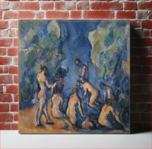 Πίνακας, Bathers (Baigneurs) by Paul Cézanne