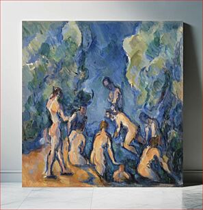 Πίνακας, Bathers (Baigneurs) (ca. 1902–1904) by Paul Cézanne