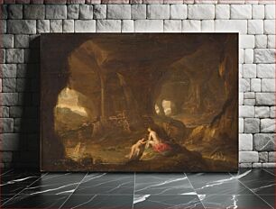 Πίνακας, Bathing nymphs in a landscape by Cornelis Van Poelenburch