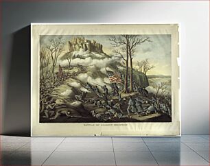 Πίνακας, Battle of Lookout Mountain, Smithsonian National Museum of African Art