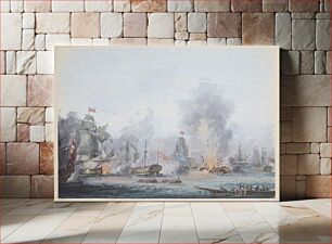 Πίνακας, Battle of the Nest by Gustaf Boberg