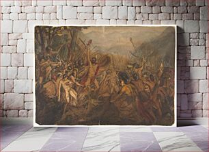 Πίνακας, Battle Scene by François Joseph Heim
