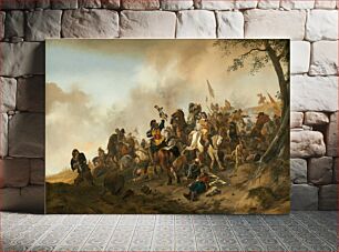 Πίνακας, Battle Scene (ca. 1645–1646) by Philips Wouwerman